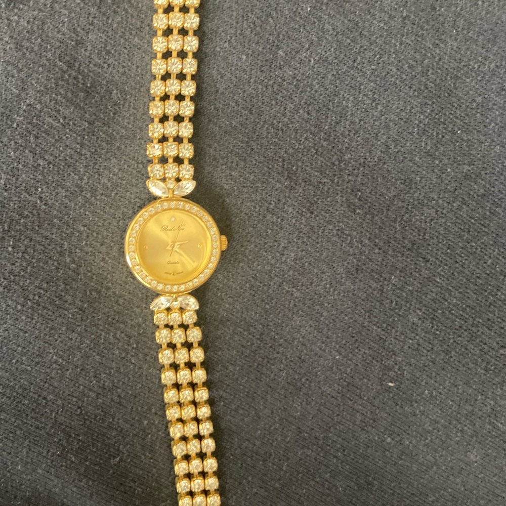 Jeweled Quartz Women's Watch Untested - Picture 7 of 8